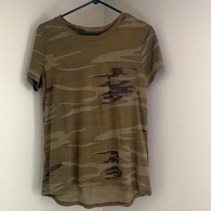 Camo tee shirt